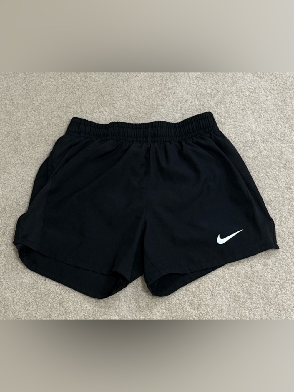 Nike Kids Black Dri-FIT Running Shorts